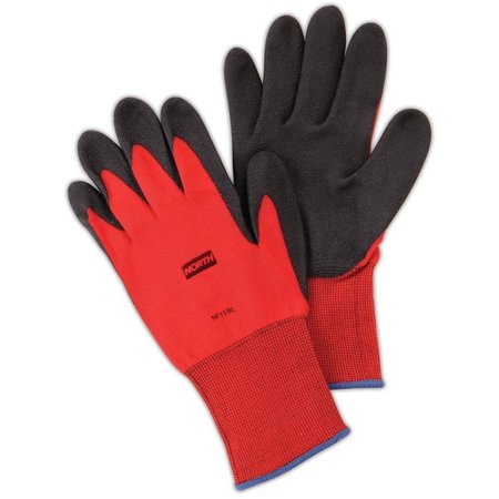 HONEYWELL NORTH NorthFlex Red NF11 Foamed PVC Palm Coated Gloves NF11/10XL